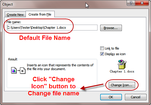 Edit File Name Excel