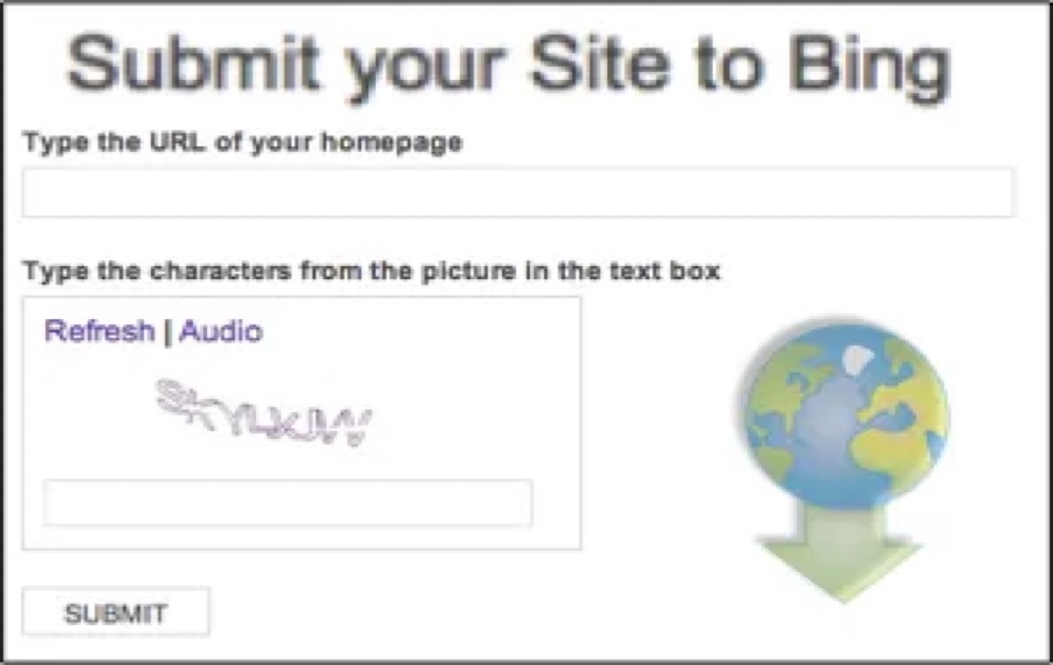 Submit Site to Bing