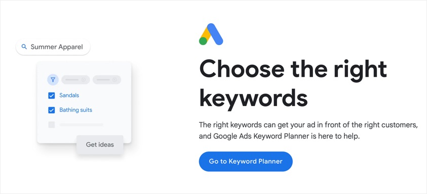 Google Ads Keyword Planner