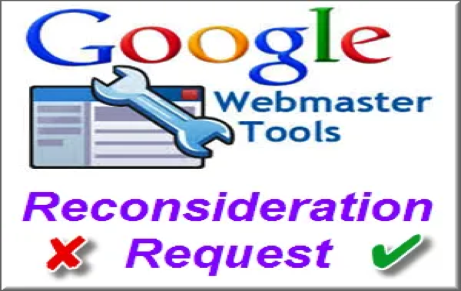 Google Reconsideration Request