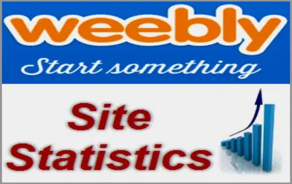Weebly Site Statistics
