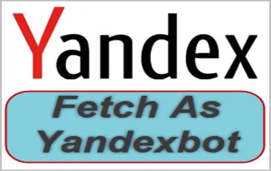 Fetch as Yandexbot