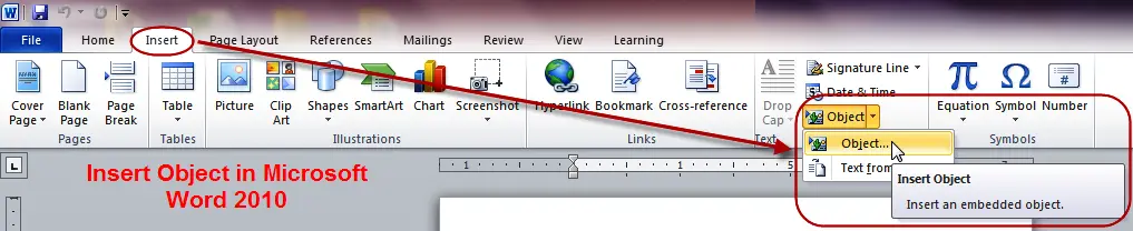 Change Embedded File Name In Word Excel And Office Documents Webnots