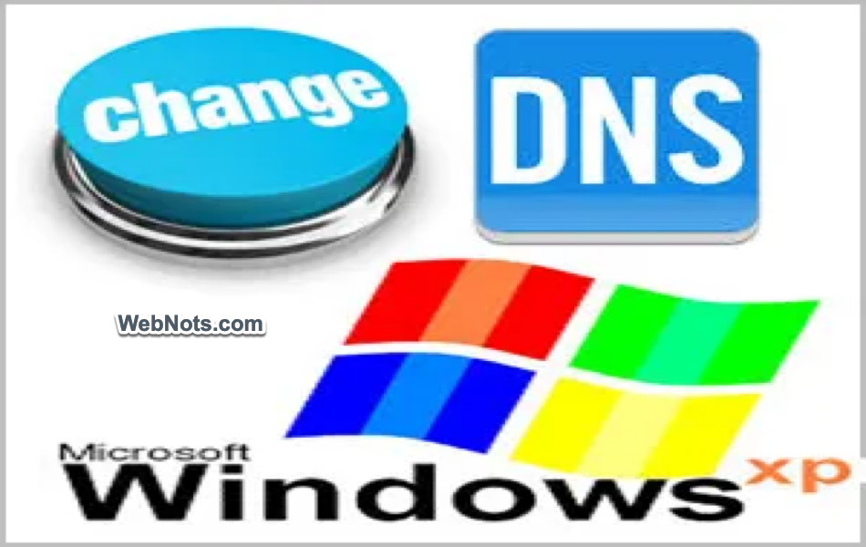 Change DNS IP in Windows XP