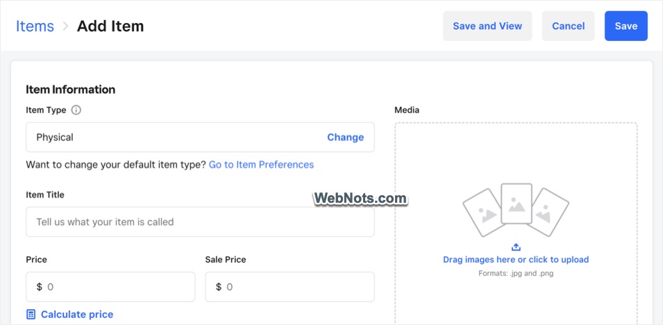 Fill Product Details