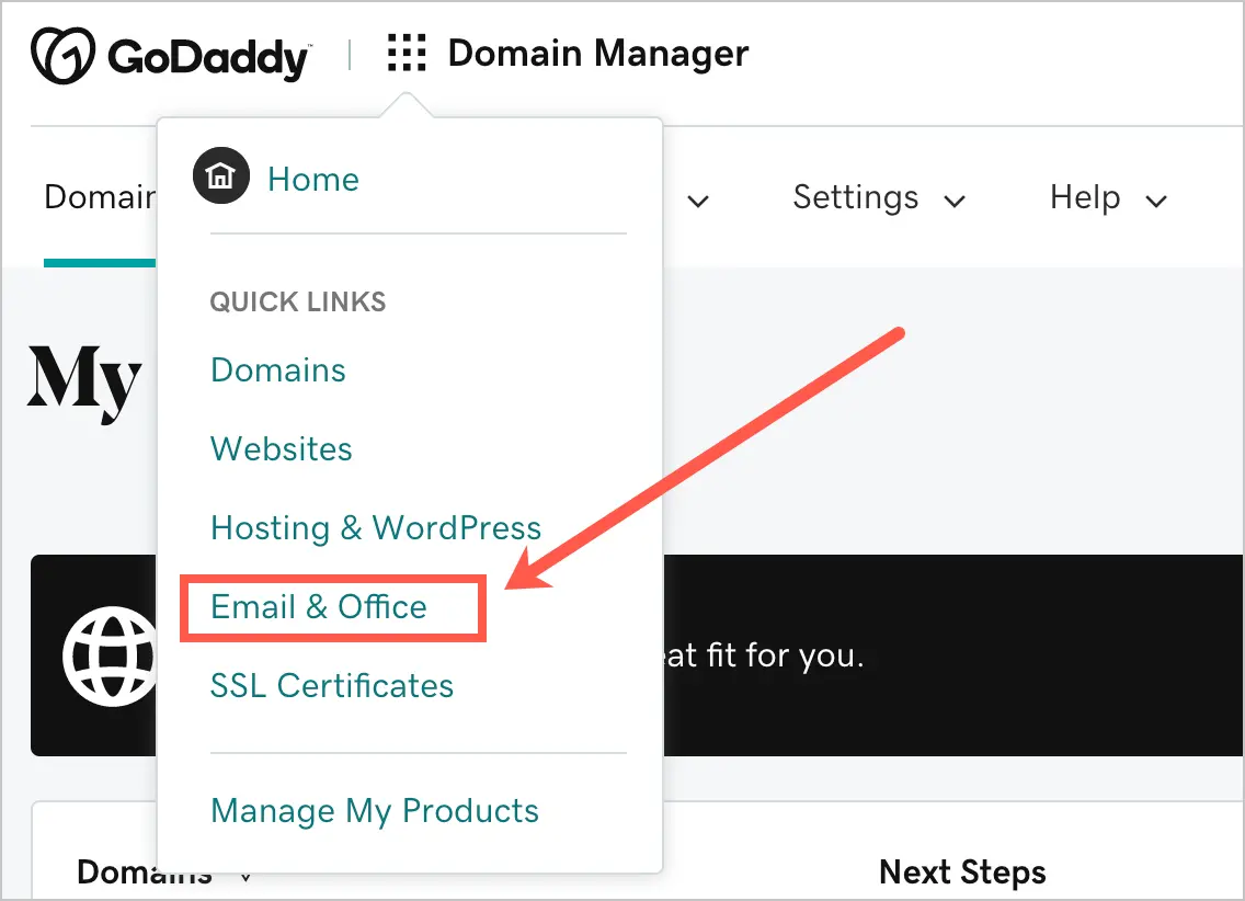 set up godaddy email on mac