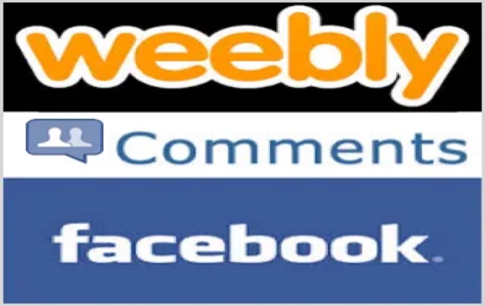 Add Facebook Comment in Weebly