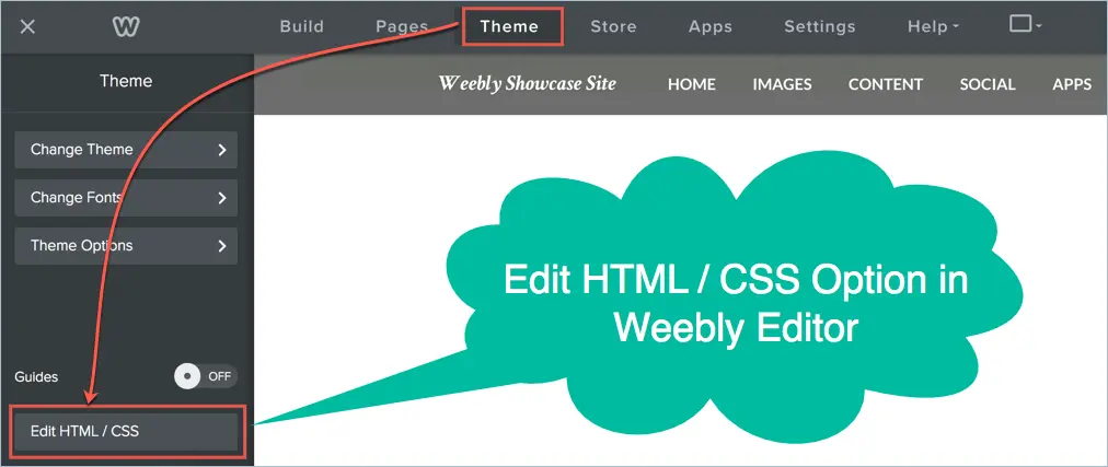 How To Edit Weebly Source Code Html And Css Webnots