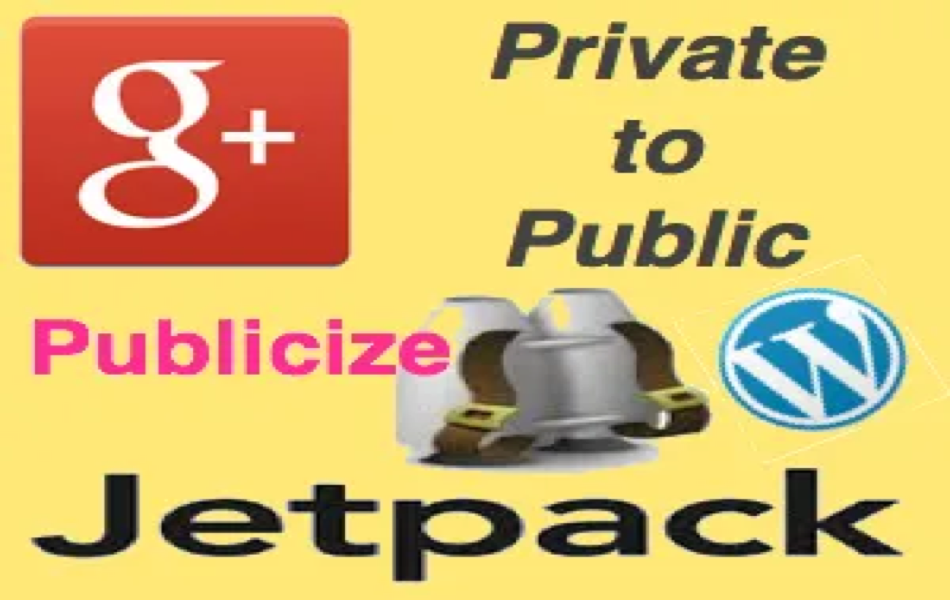 Change Private to Public Sharing in Google Plus