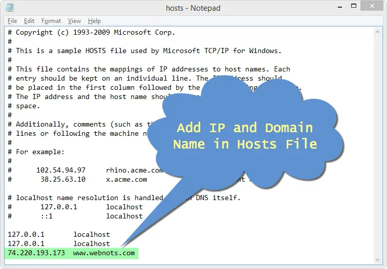 hosts file entry added with w10privacy