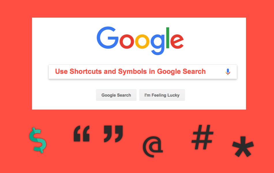 How To Use Symbols And Shortcuts In Google Search Webnots