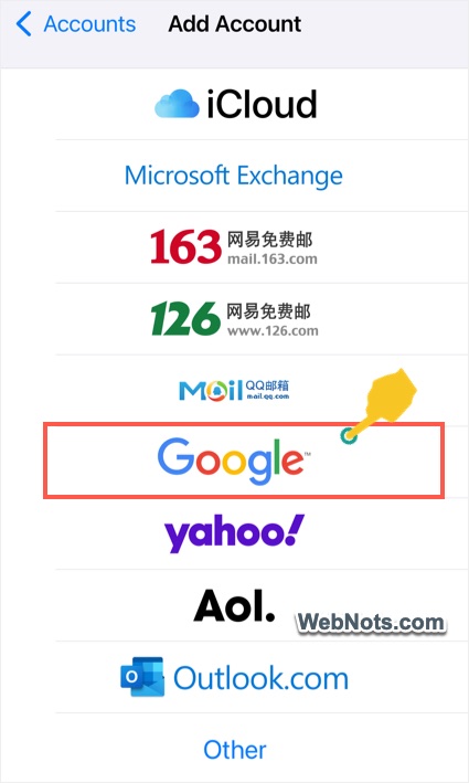 Select Google