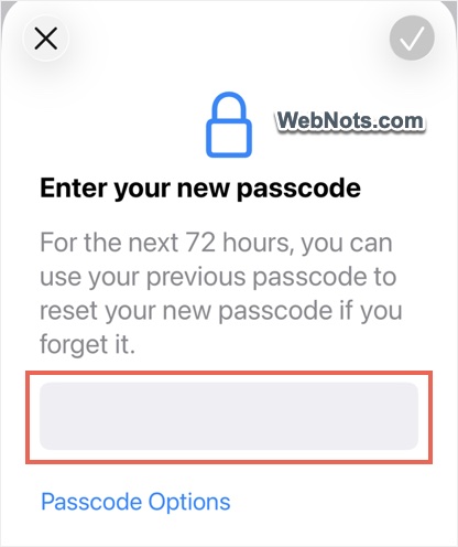 Type Your Password