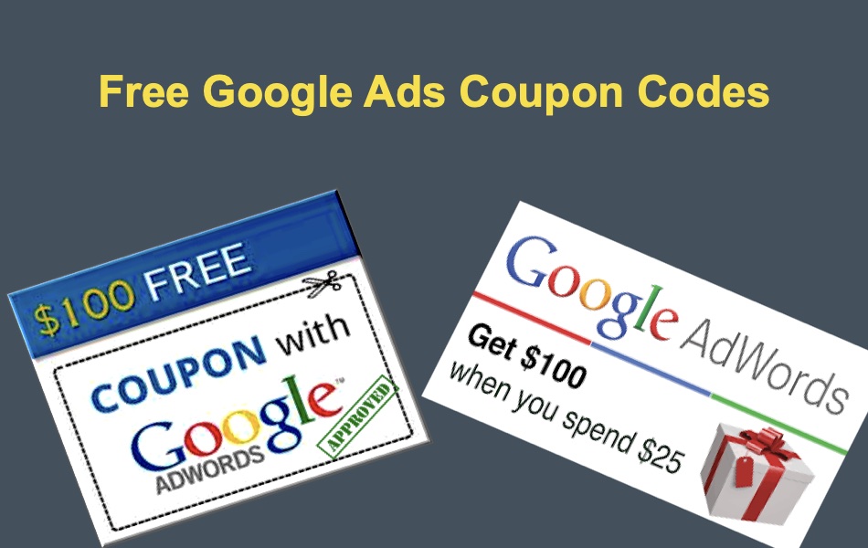 Free Google Ads Coupon Codes