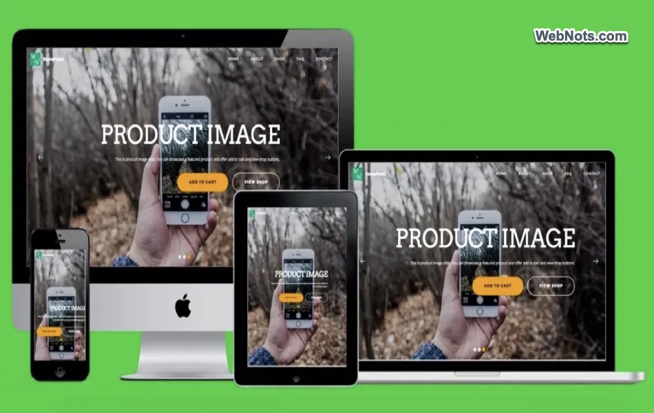 Download Free StoreFront HTML Theme