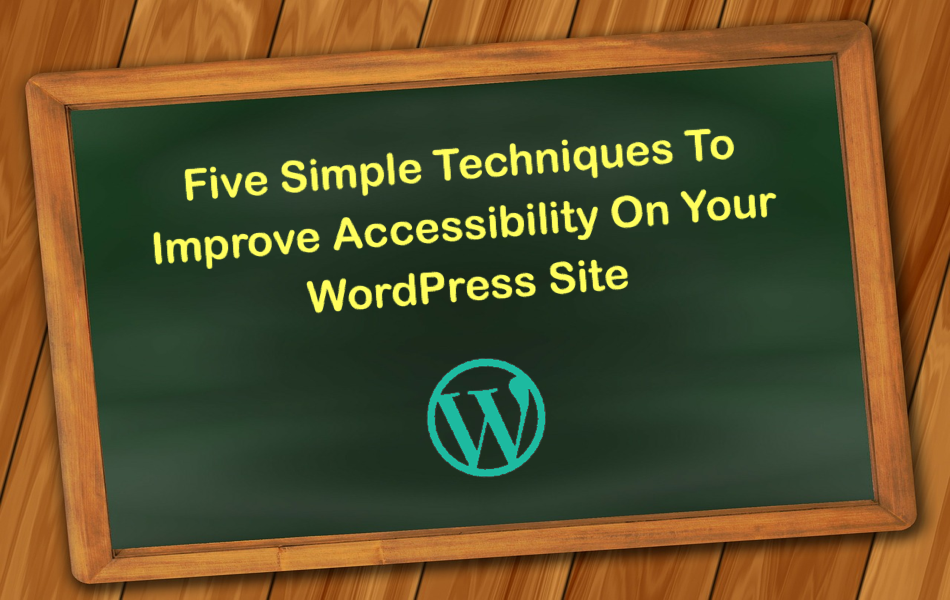 Improve Accessibility of WordPress Site