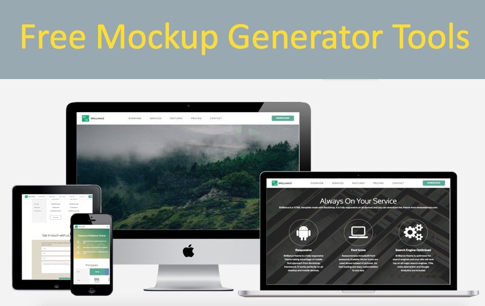 5 Free Mockup Generator Tools To Create Device Mockups Webnots