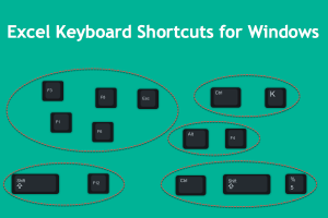 Excel Keyboard Shortcuts for Windows