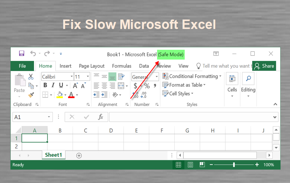 Why is Excel very slow?