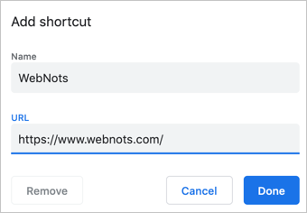 make a shortcut on desktop on mac for websites tthrough chrome