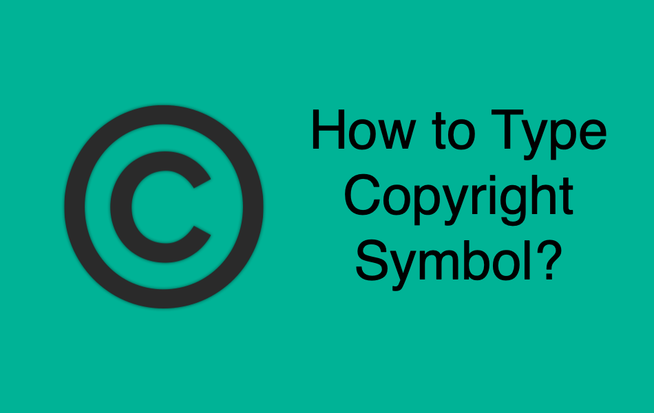 how to make copyright sign on apple keypad