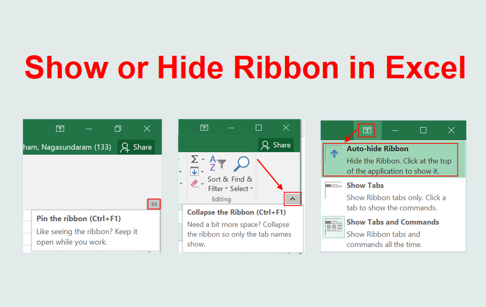 remove ribbon windows 10