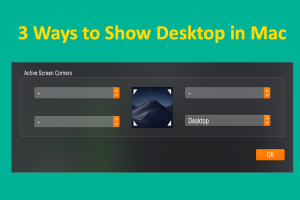 3 Ways to Show Desktop in Mac