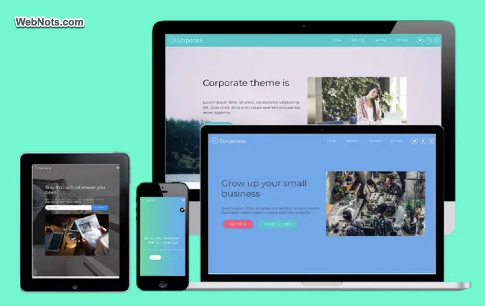 Corporate HTML Theme