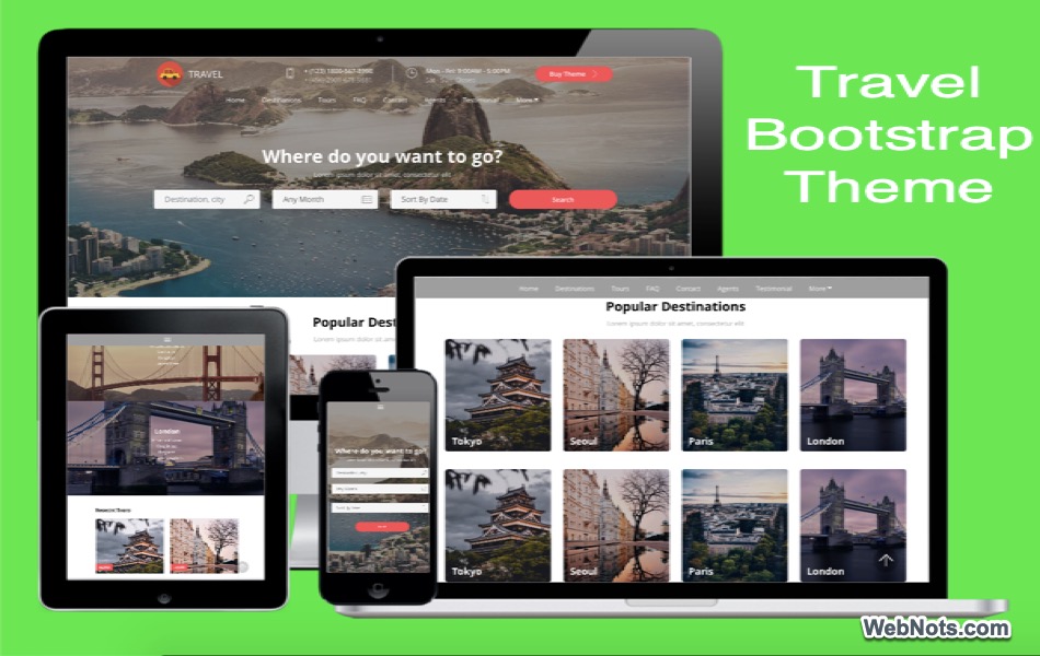 Download Travel HTML Theme