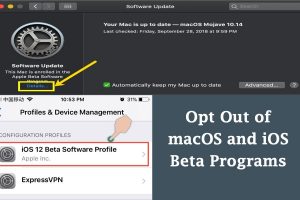 Opt Out of macOS and iOS Beta Programs