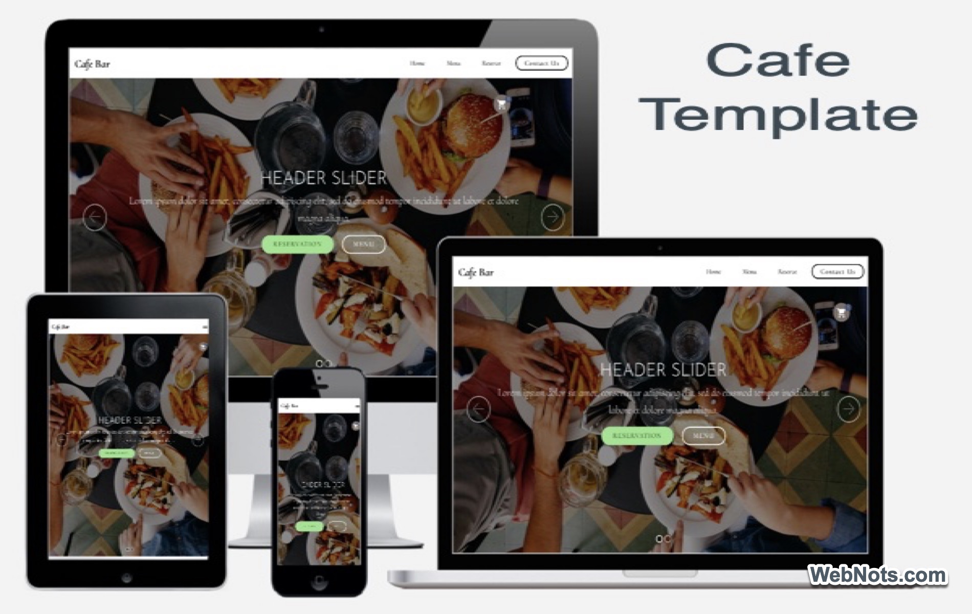 Download Cafe Template