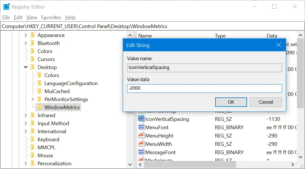 How to Change Desktop Icons Size and Spacing in Windows 10 ...