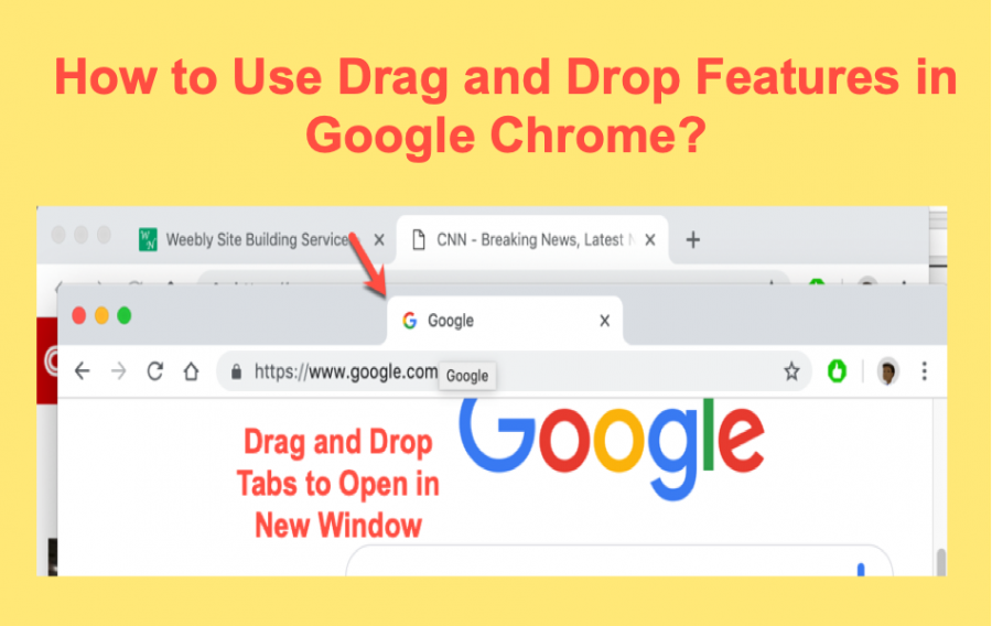 How to Use Drag and Drop Features in Google Chrome?