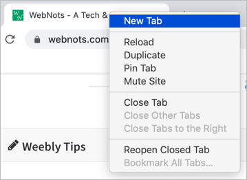 mac share menu for chrome