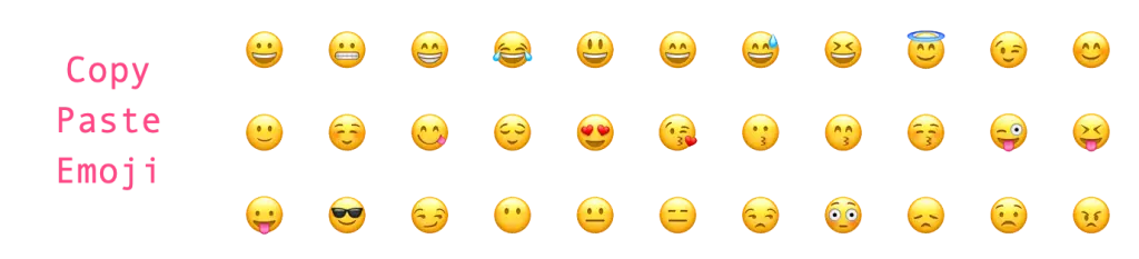 keystrokes for emojis