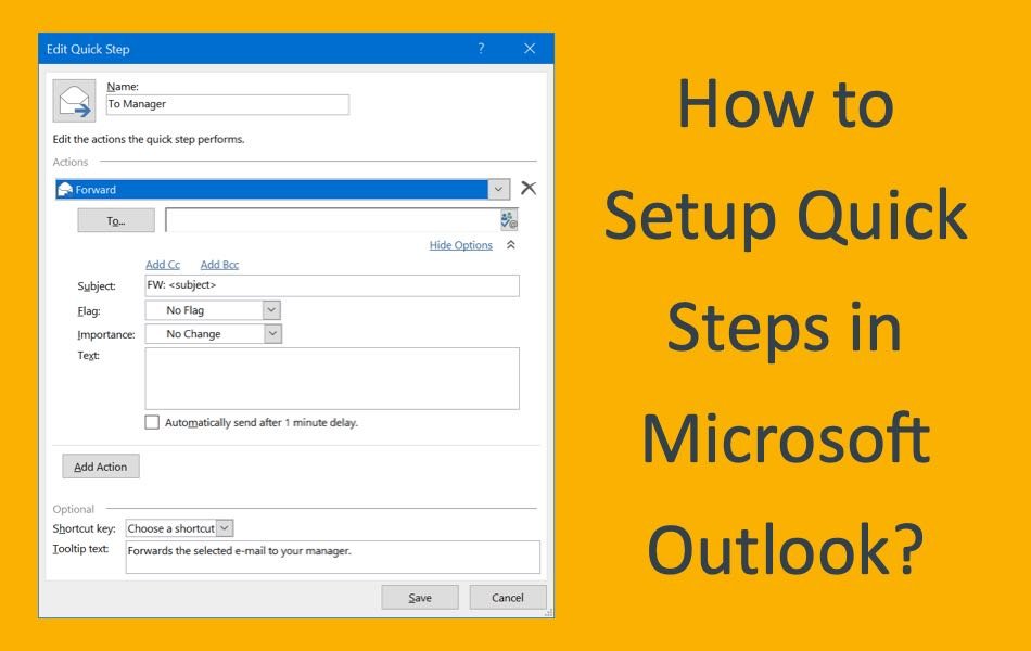 outlook quick steps location