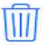 Delete or Trash Symbol in iPhone