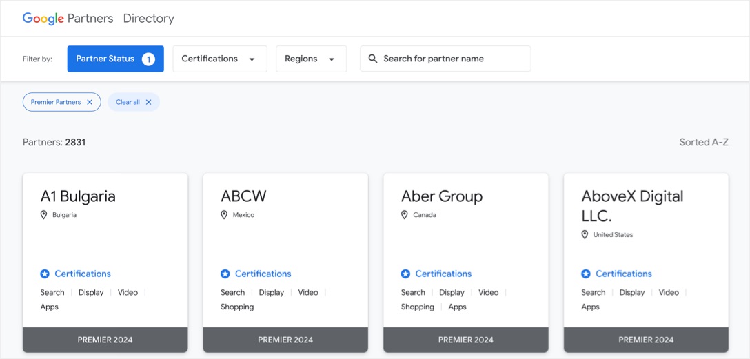 Google Ads Partners