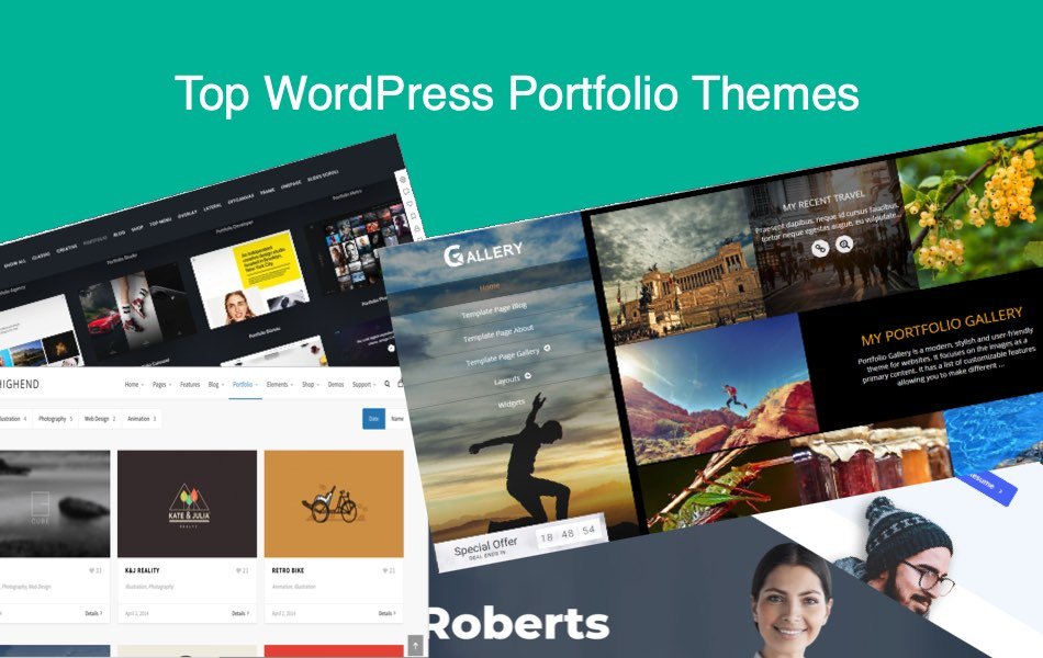 Top WordPress Portfolio Themes