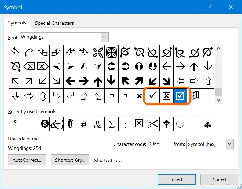 how-to-do-a-checkmark-in-word