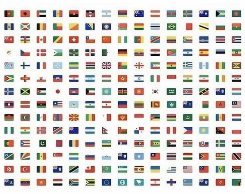 Hint: it's a country of the world. Drop a flag emoji down below once you've  gotten it 🇭🇺 🇮🇸 🇮🇳 🇮🇩 🇬🇷 🇬🇭 🇧🇧 🇺🇬 🇺🇦 🇦🇪 🇬🇧 If you're  playing…