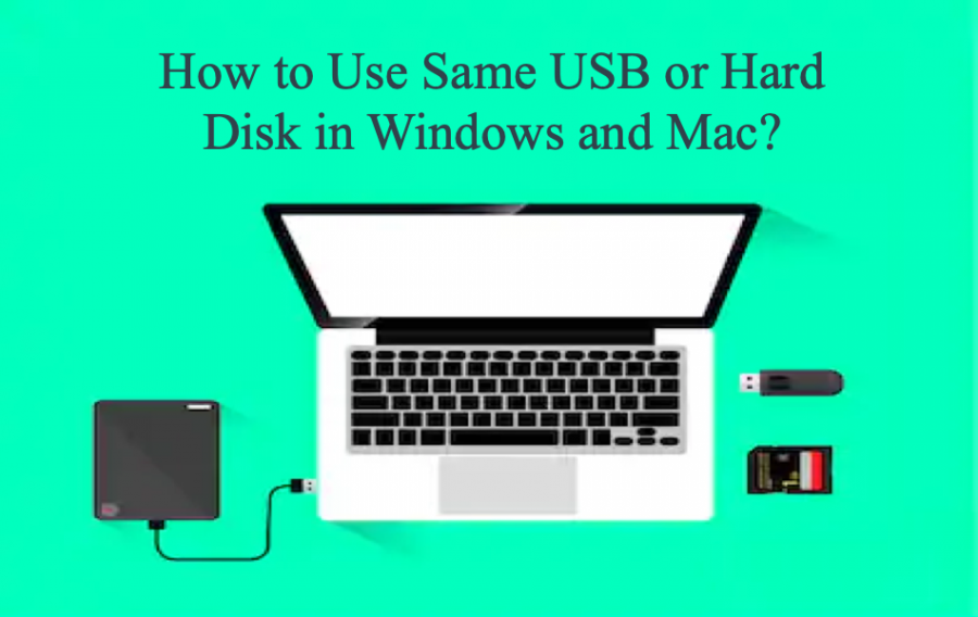 How to Use Same USB or Hard Disk in Windows and Mac?