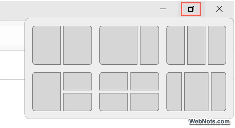Snap App Windows