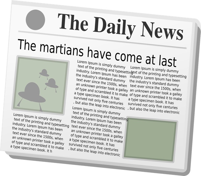 Newspaper Style Writing