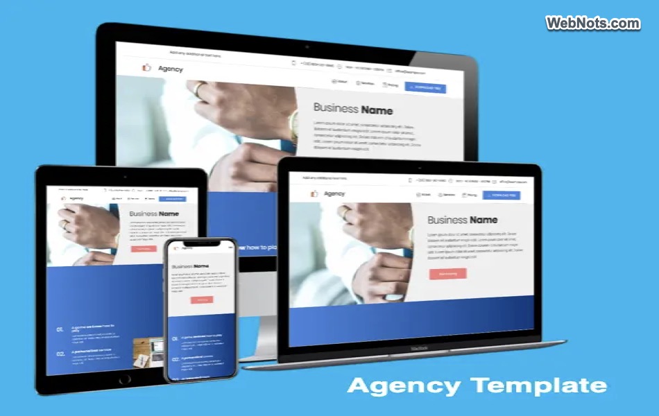 Download Free Agency HTML Template