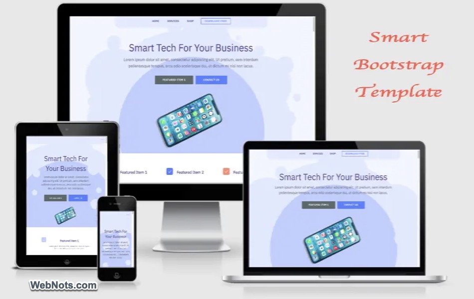 Download Smart HTML Template