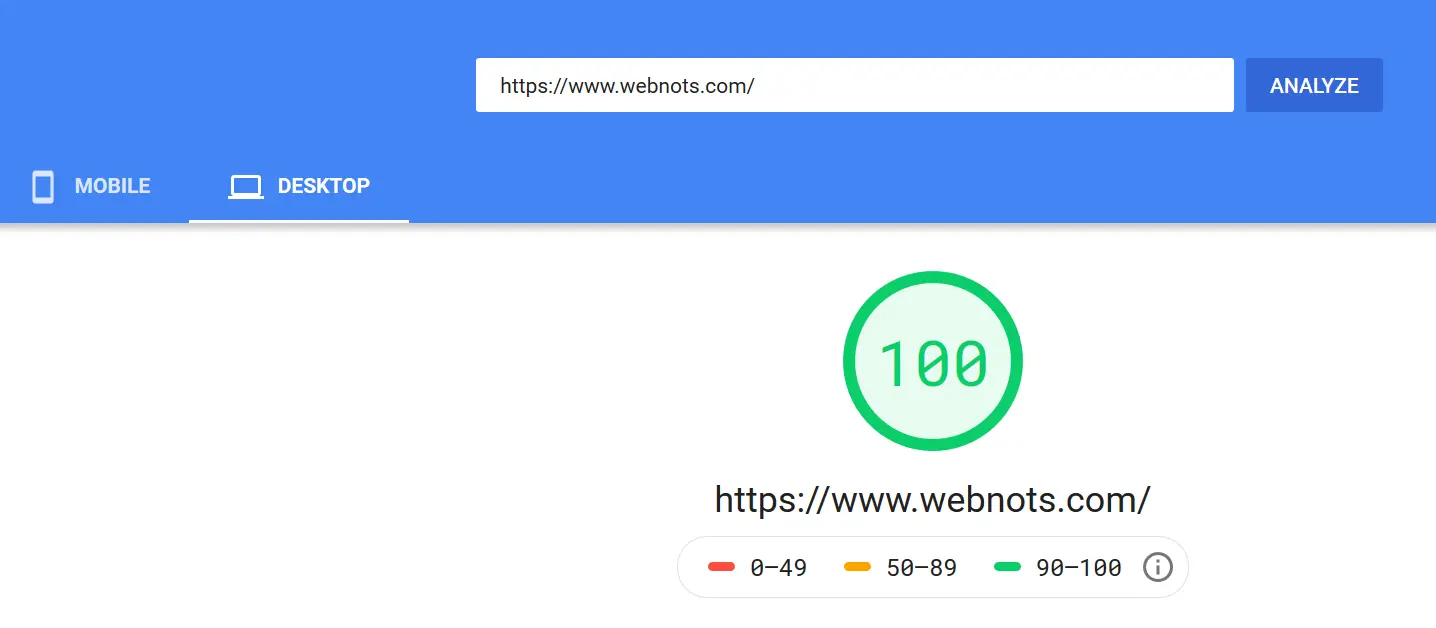 Scoring 100/100 in Google PageSpeed Insights, GTmetrix PageSpeed