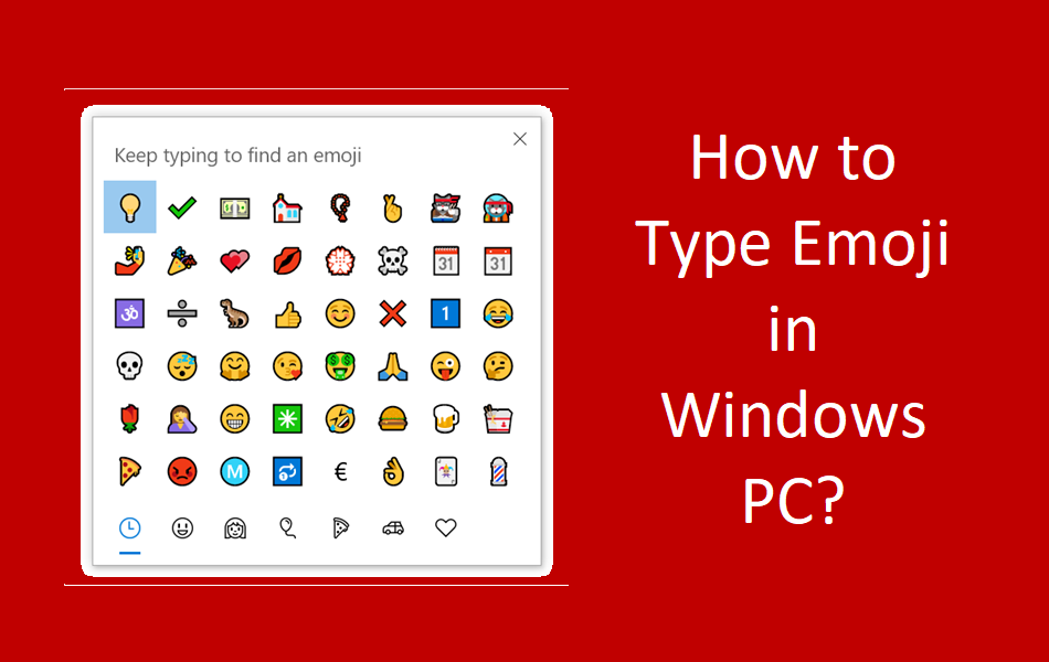 How To Get Emojis On Pc Windows 7 - My Bios