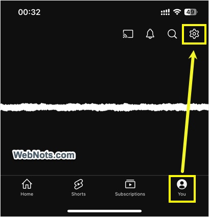 YouTube App Settings