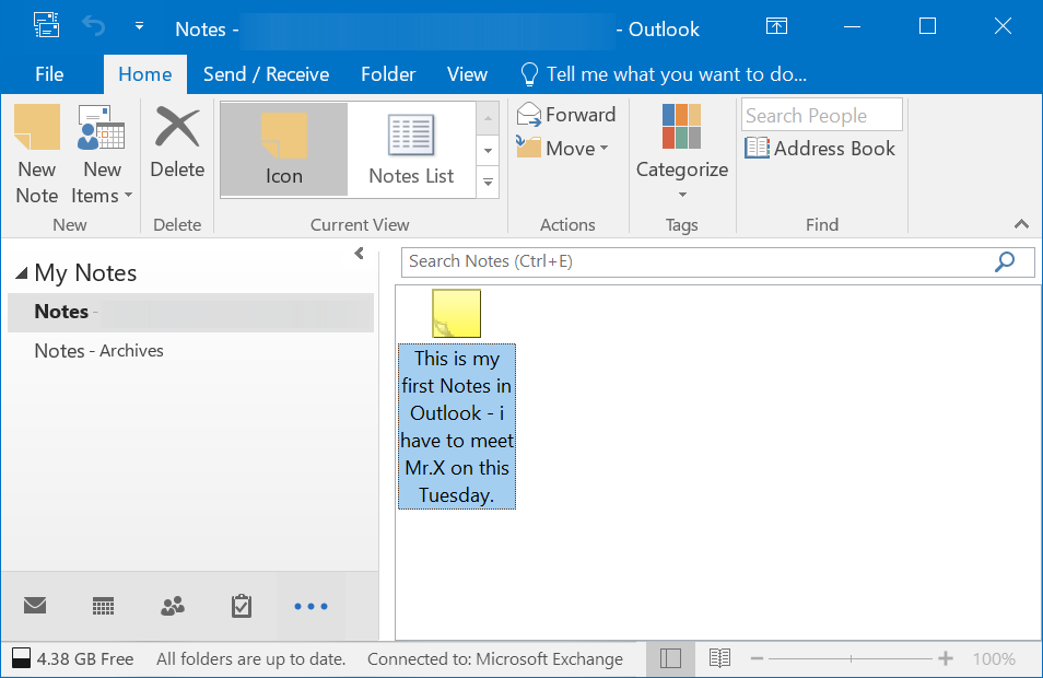 Как импортировать заметки notes outlook в офис 365